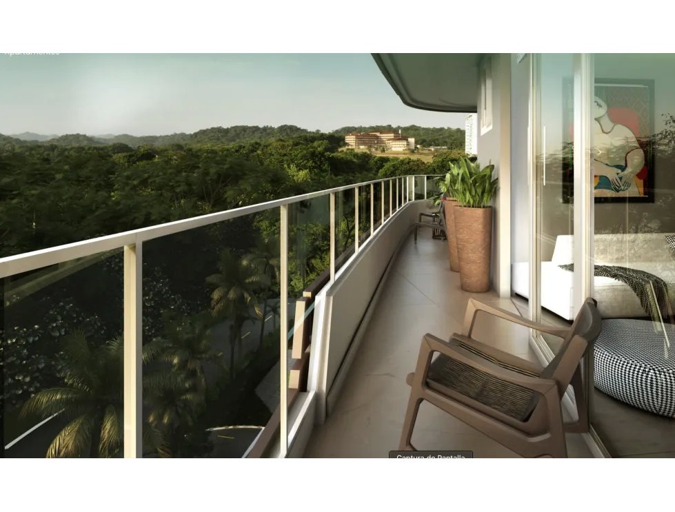 SE VENDE APARTAMENTO A ESTRENAR CLAYTON POINT 83M 2 HABITACION BALCON