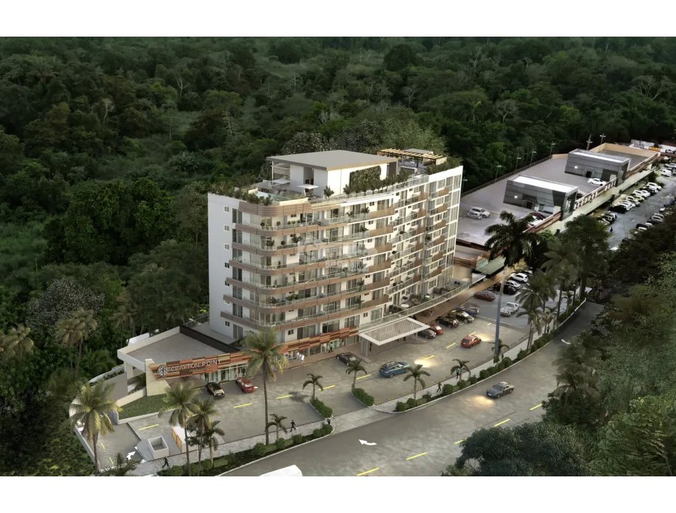 SE VENDE APARTAMENTO A ESTRENAR CLAYTON POINT 83M 2 HABITACION BALCON