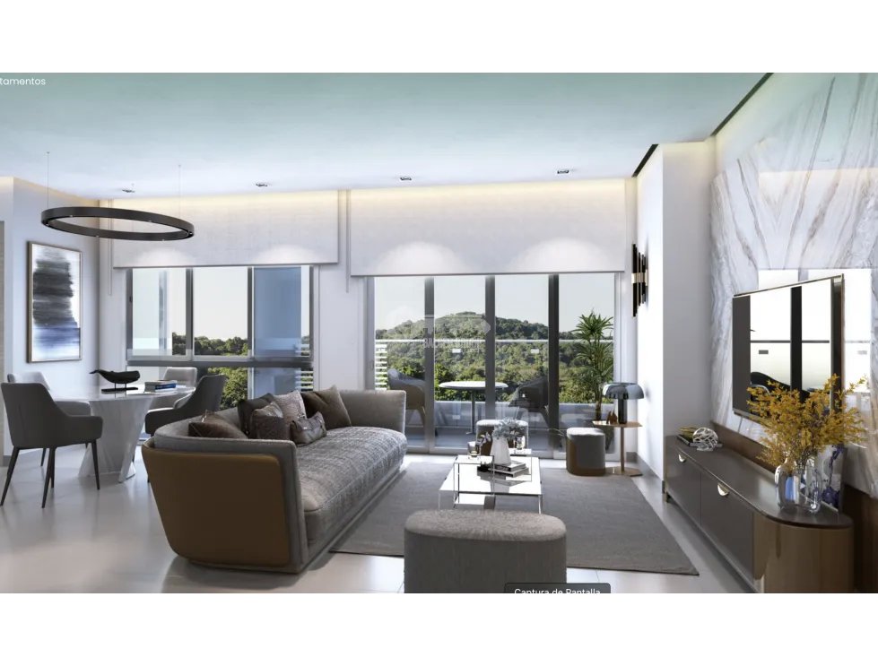 SE VENDE APARTAMENTO A ESTRENAR CLAYTON POINT 83M 2 HABITACION BALCON