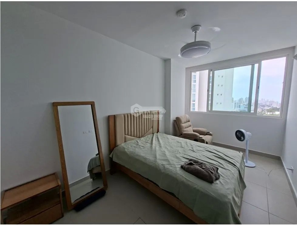 SE ALQUILA APARTAMENTO CONDADO DEL REY MI CONDADO 75M AMOBLADA
