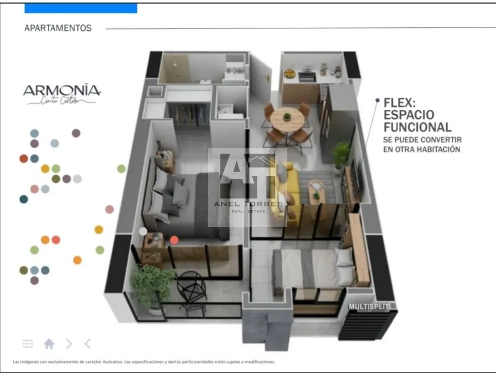 Se vende apartamento en Armonía, Avenida Balboa