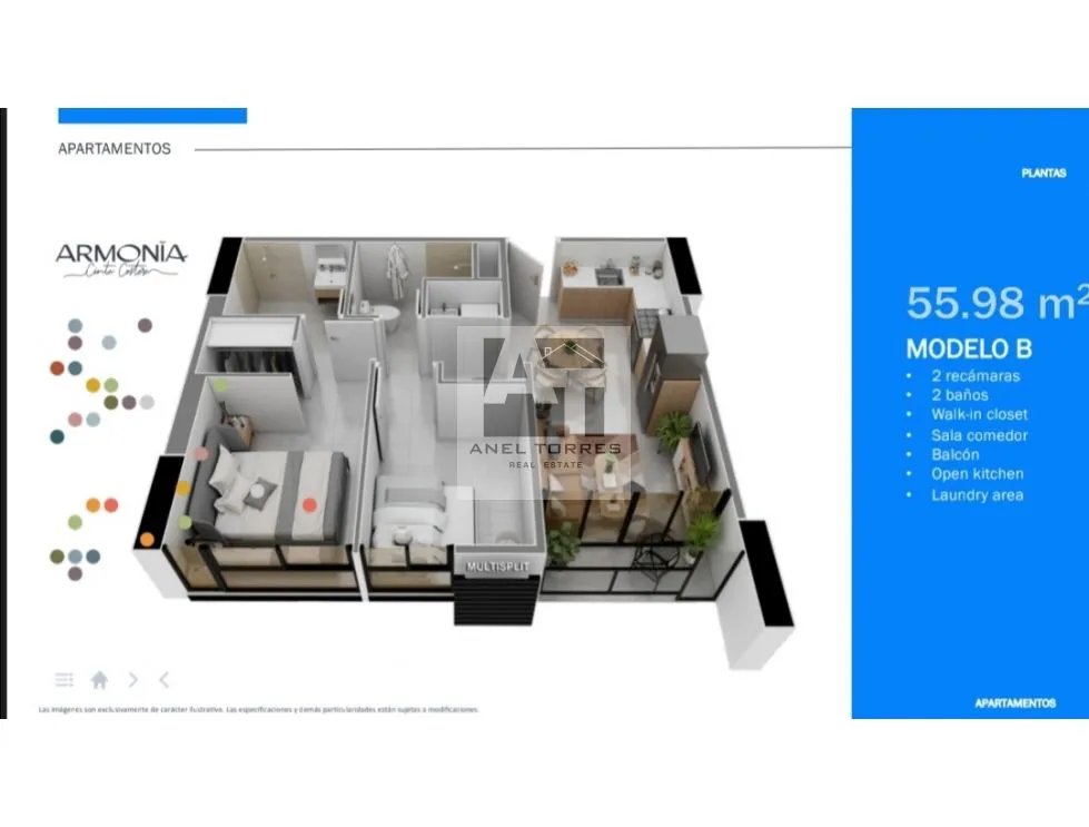 Se vende apartamento en Armonía, Avenida Balboa