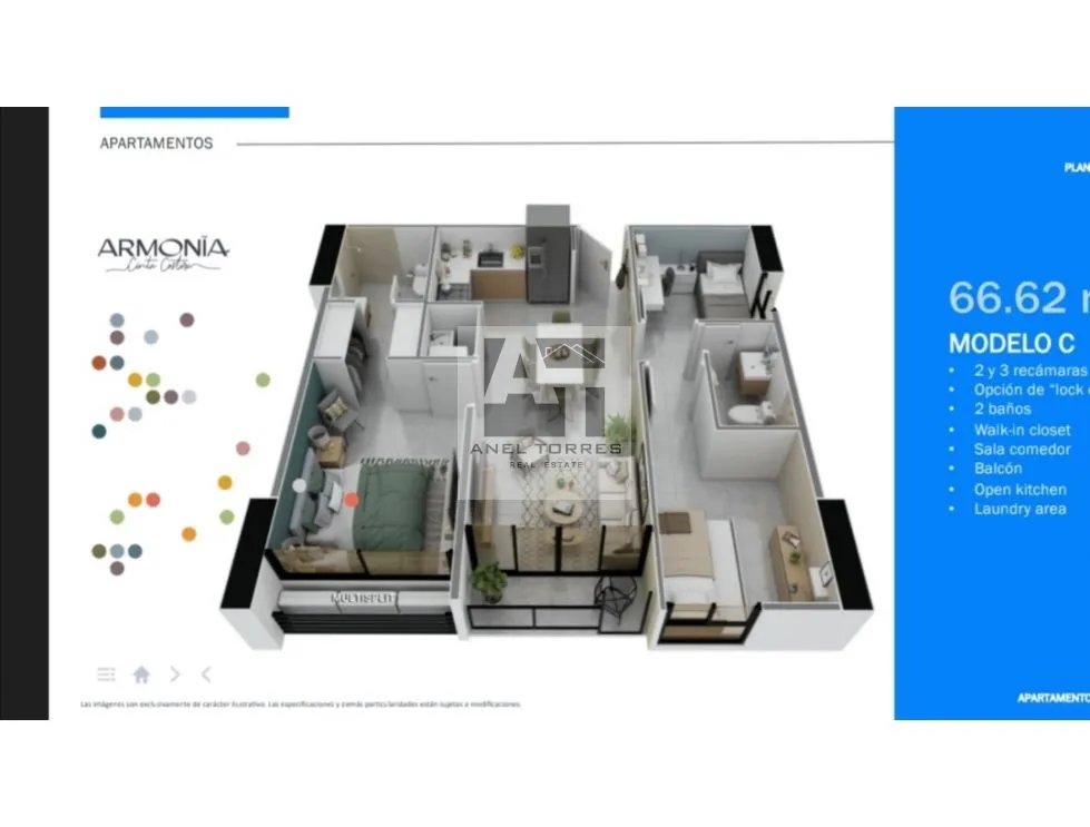 Se vende apartamento en Armonía, Avenida Balboa