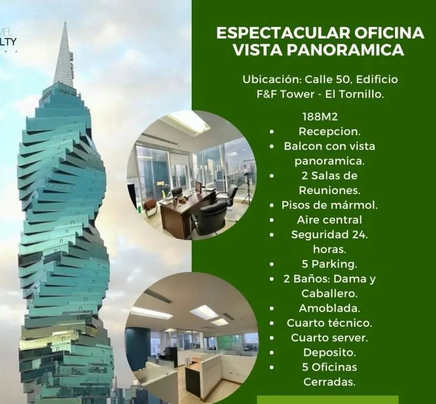 VENTA Oficina comercial · F&F Properties