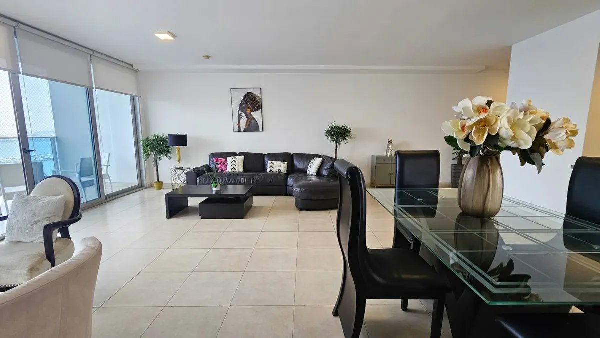 Exclusivo Apartamento Amoblado en Avenida Balboa | 3 Recámaras | 256 m²