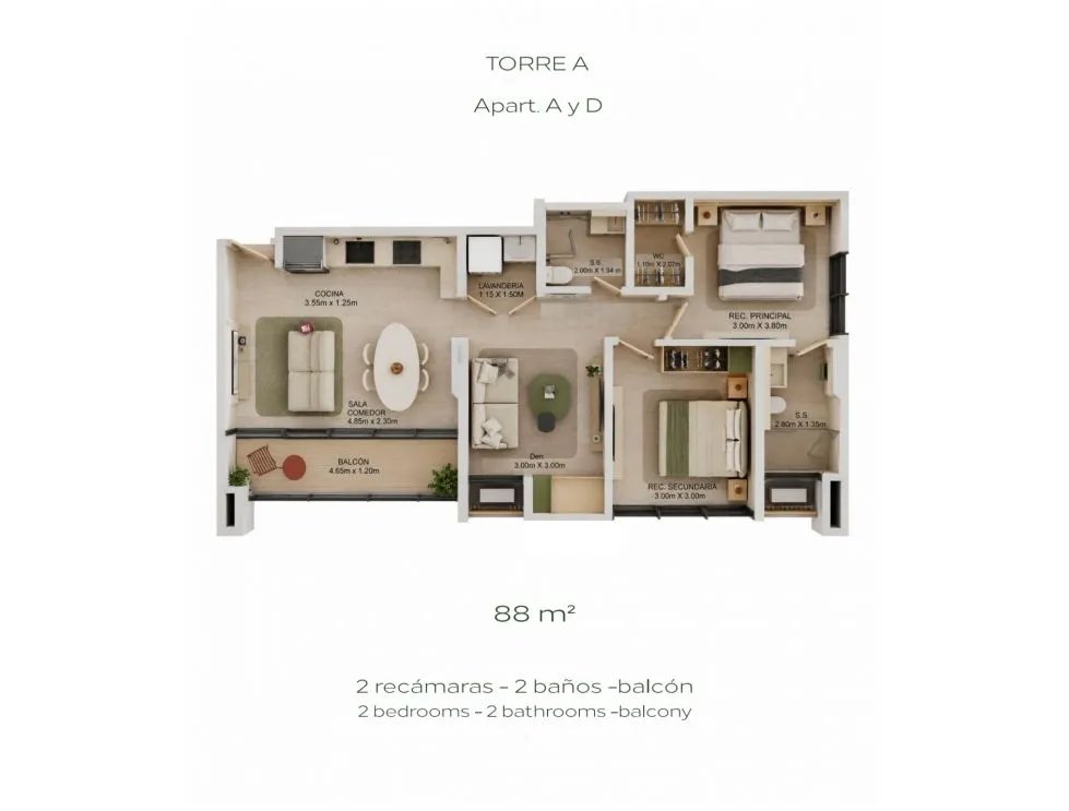 Pre venta de apartamentos en Green City, Panamá. LM
