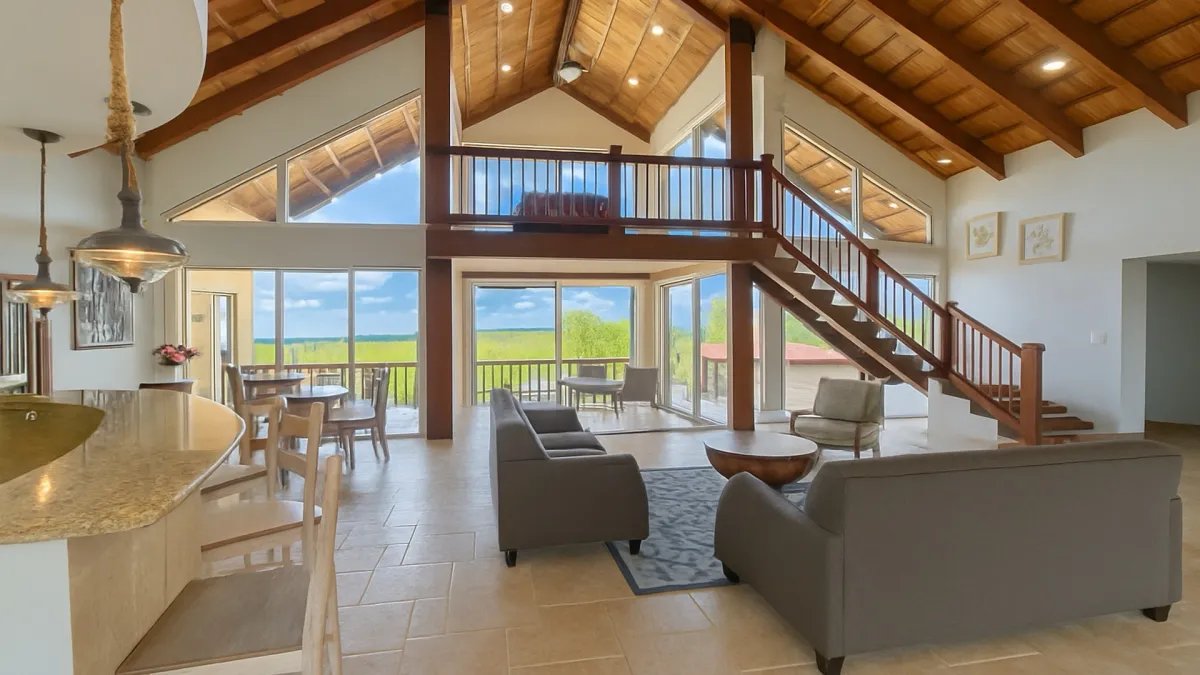 Caribbean Waterfront Villa with Private Dock