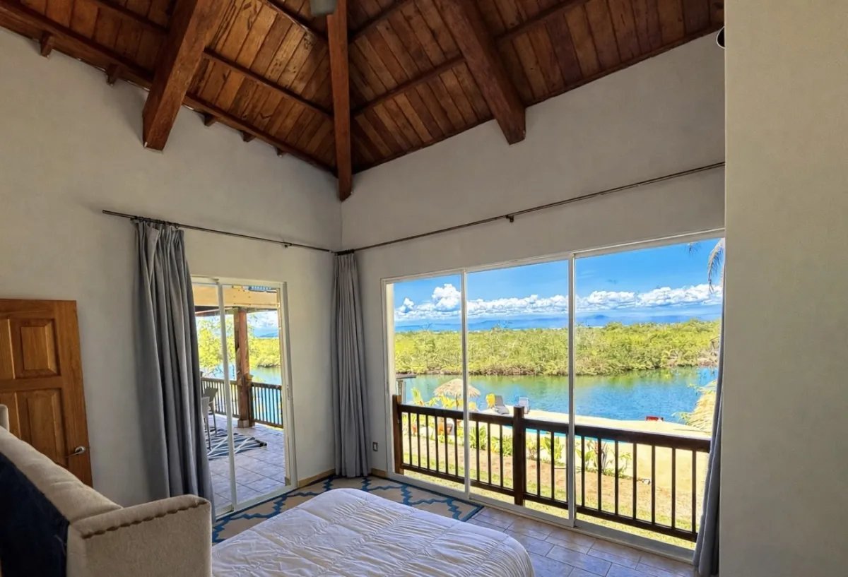 Caribbean Waterfront Villa with Private Dock