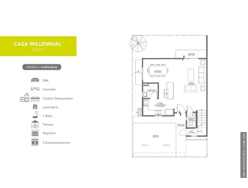 Sale of House in Costa Sur, Costa Linda Millennial Model A
