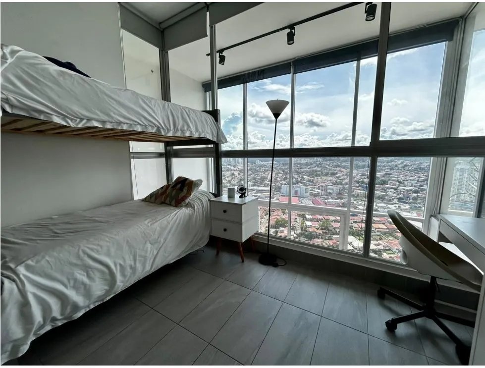 Furnished Loft-Style Apartment for Rent in PH Loma Vista Tower, Carrasquilla. EL