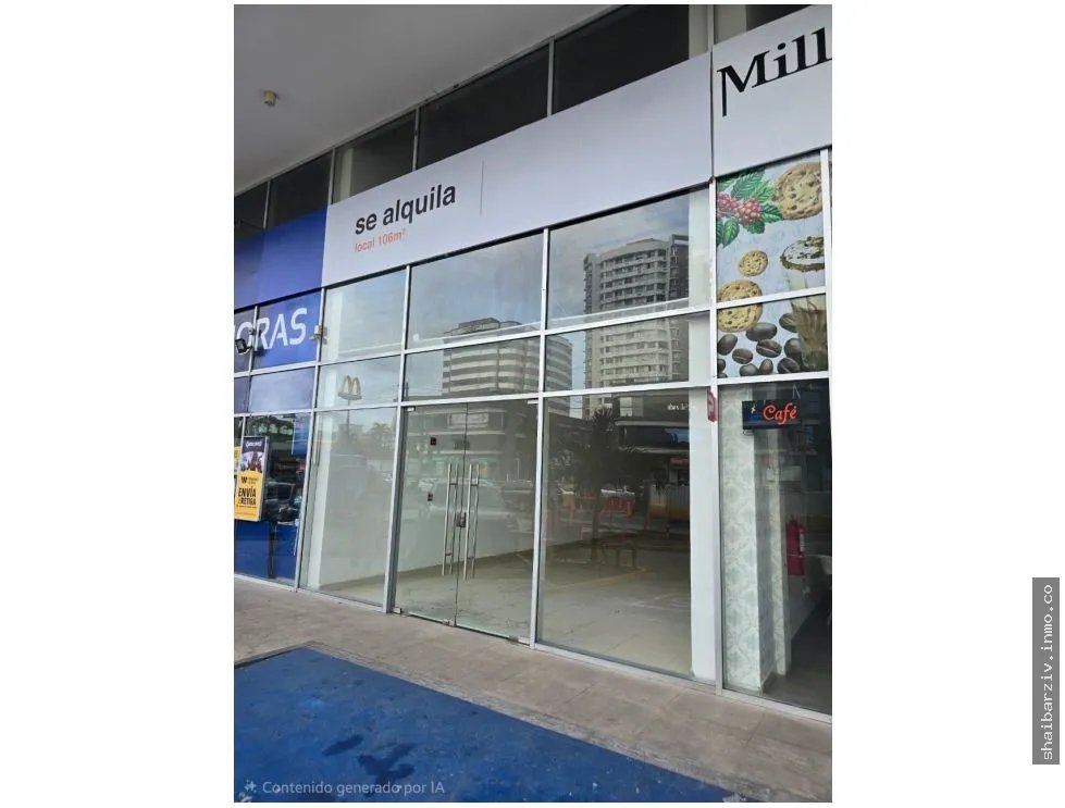 COMMERCIAL SPACE FOR RENT IN PH ALAI, VÍA ESPAÑA