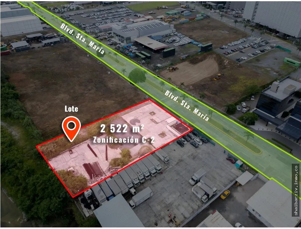 LAND LOT FOR SALE OR LEASE IN SANTA MARÍA