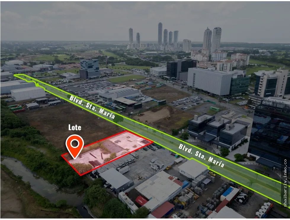 LAND LOT FOR SALE OR LEASE IN SANTA MARÍA