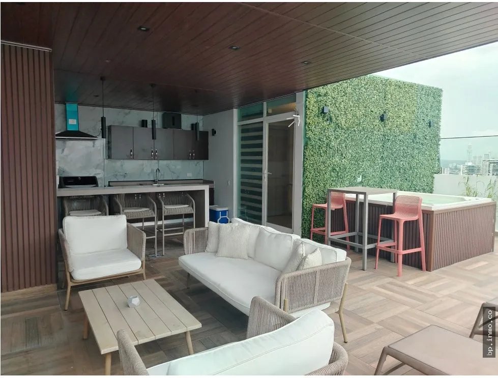 PENTHOUSE AMOBLADO CON AZOTEA PRIVADA, VISTAS AL MAR Y LA CIUDAD