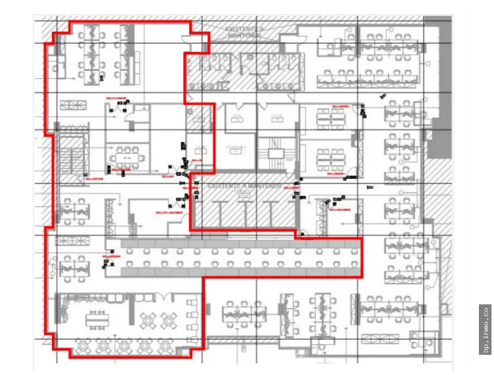 SE ALQUILAN OFICINAS DE 734.10 M2 EN CONDADO BUSINESS CENTER
