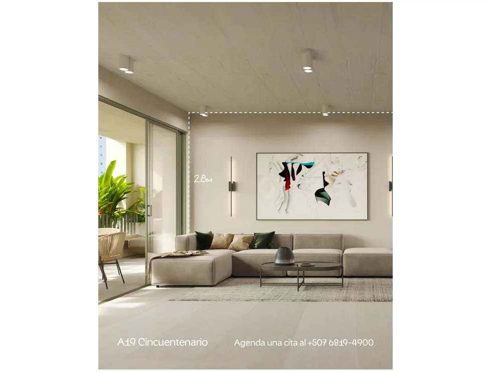 Pre venta de apartamentos en A19 Cincuentenario, Coco del Mar. YP