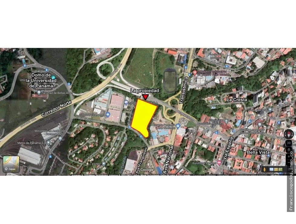 Venta de lote estratégico en Ancón, Ciudad de Panamá