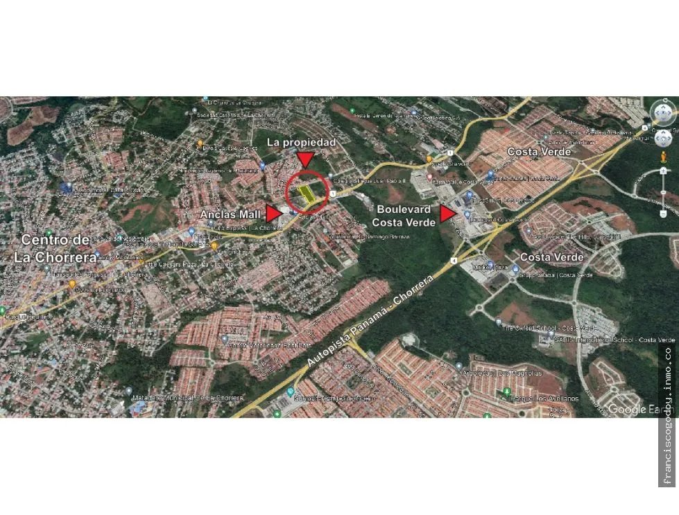 Se vende lote en Chorrera al lado de Anclas Mall