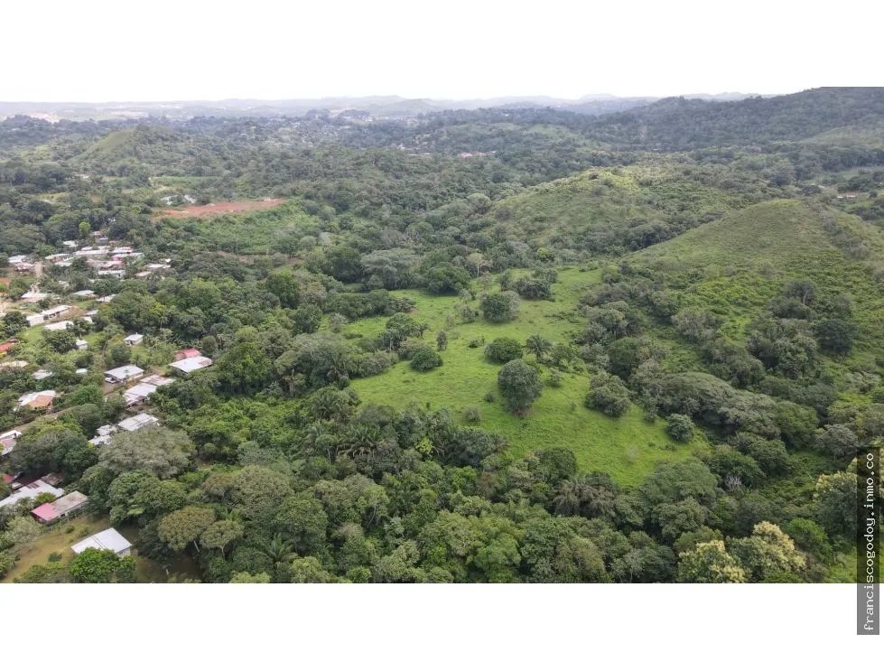 Terreno en venta en San Vicente de Bique, Arraiján
