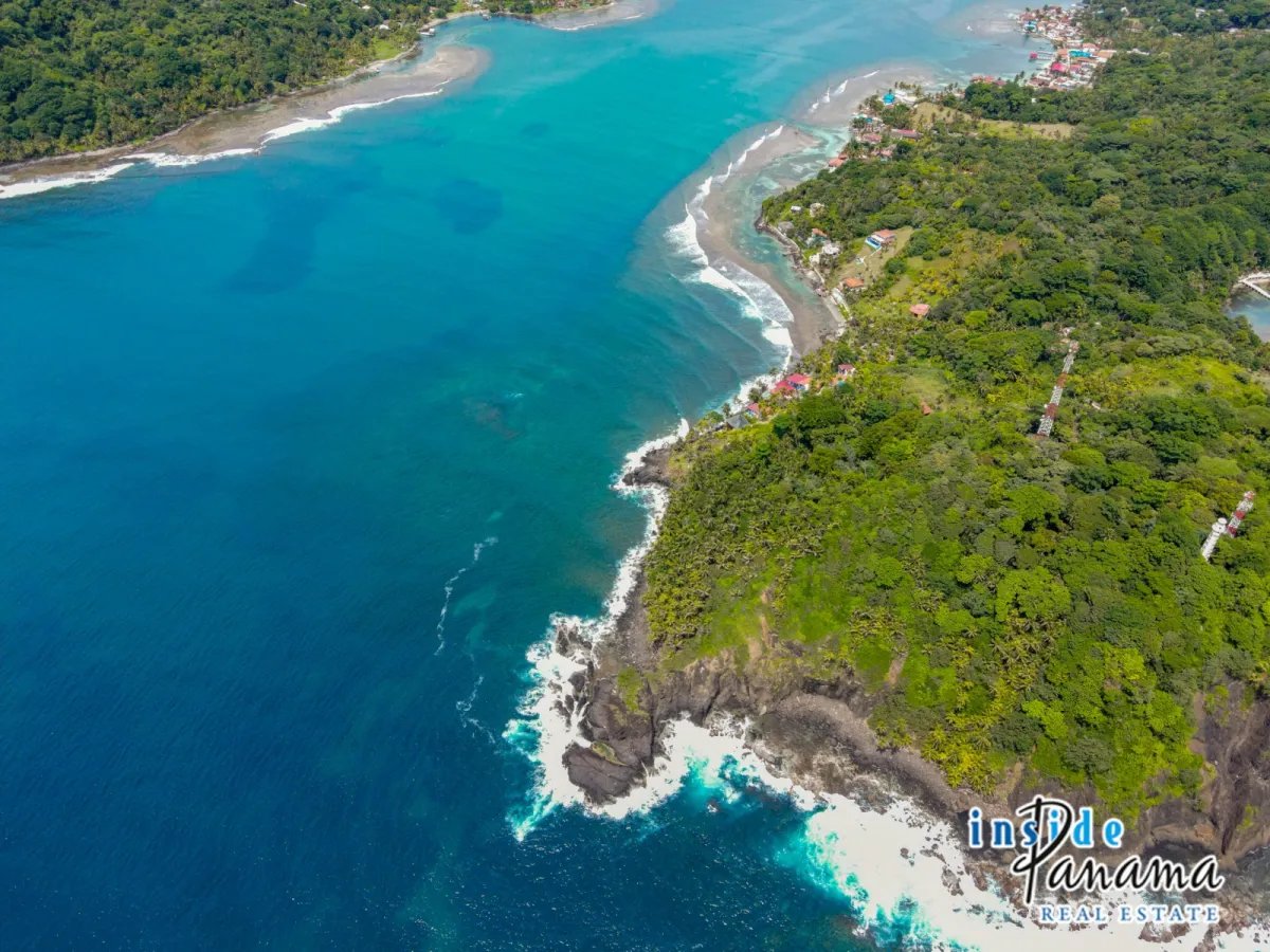 Oceanfront Land Isla Grande Colon Panama