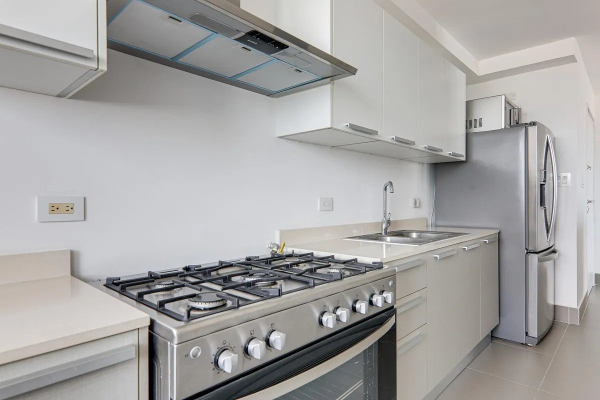 Two-bedroom apartment with panoramic city views