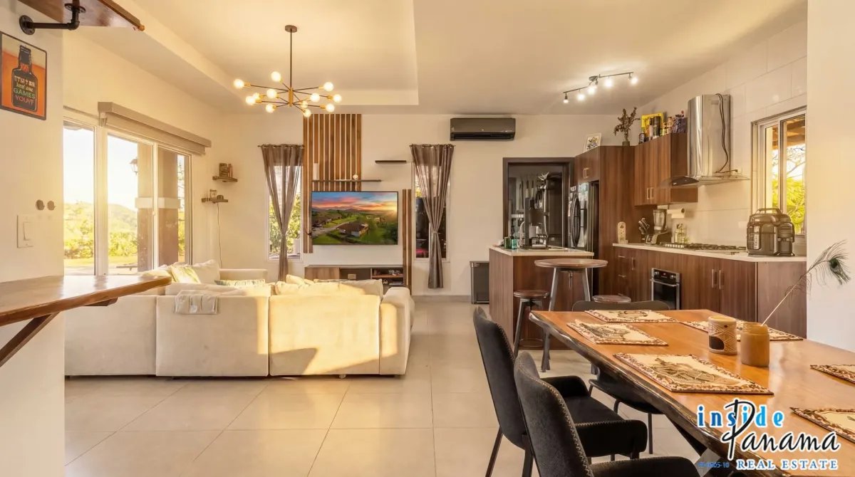 Modern Furnished Two Bedroom Home Boquete Canyon Village Panama