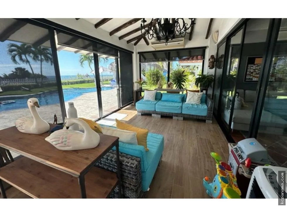 Beachfront House for Sale in Vistamar, San Carlos | Private Pool