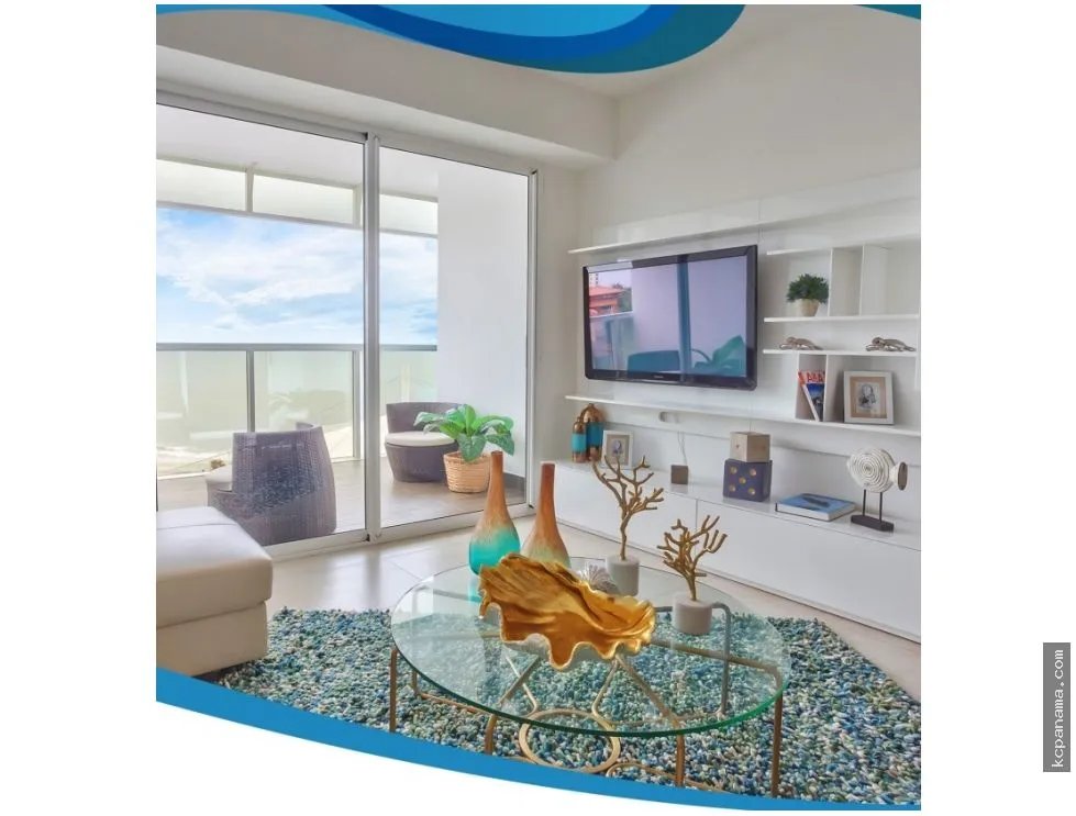 SE VENDE APARTAMENTO FRENTE AL MAR PH OCEAN WAVES GORGONA