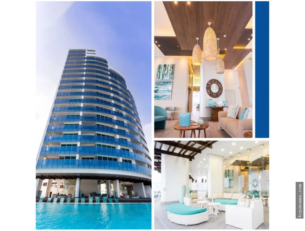 SE VENDE APARTAMENTO FRENTE AL MAR EN PH OCEAN WAVES GORGONA