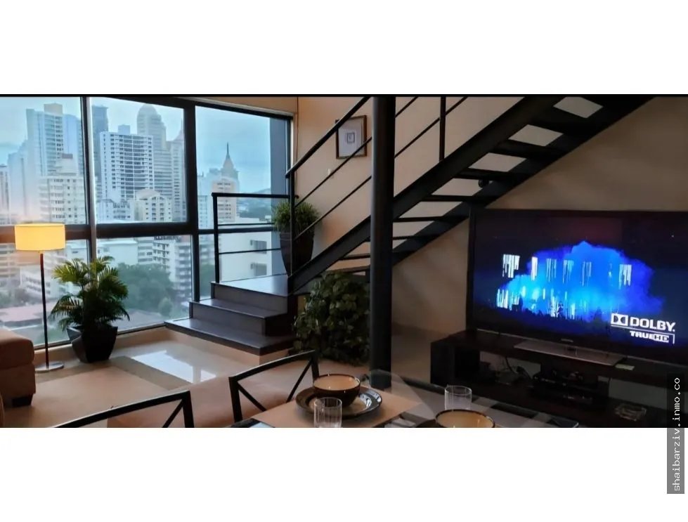 SE ALQUILA LINDO APARTAMENTO AMOBLADO EN PH VITRO LOFT – EL CANGREJO