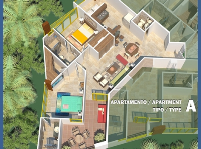 7087 - El valle de anton - apartamentos