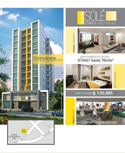 7237 - Hato pintado - apartamentos - sole tower