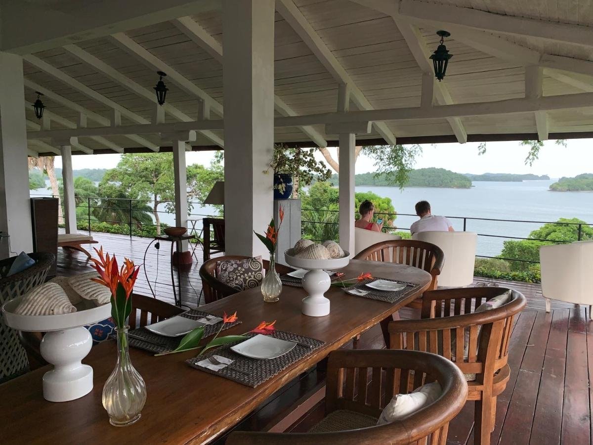 The ultimate luxury home on Boca Brava Island overlooking ocean with islands
