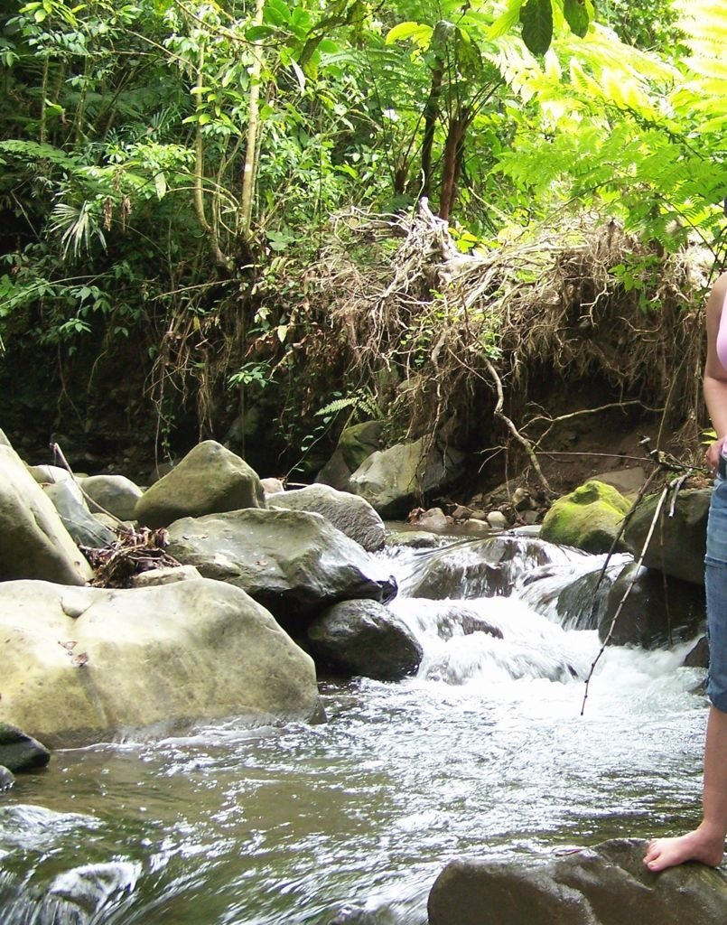 Hermosa finca fluvial, totalmente titulada, en Quebrada Llana, cerca d...